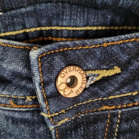 BENCH/OJ OVERHAULED JEANS | slim distressed cropped jeans - Picture 5 of 8